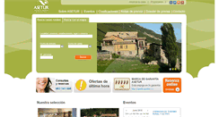 Desktop Screenshot of ecoturismorural.com